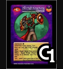 All-High King Korg - Core - Foil